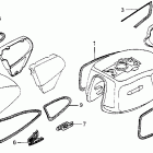 CX500C 500c / d emblems @ stripes 79