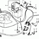 NA50 Wire harness @ battery  @ ignition coil 79-80