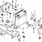CX500D Side cover @ battery