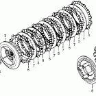 CX500D Сцепление