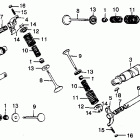GL1000 Распредвал и клапана
