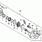 GL1000 Передний тормозной суппорт