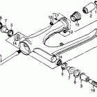 GL1000 Swingarm @ propeller shaft