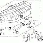 CB400A Сидение