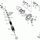XL175 Распредвал и клапана