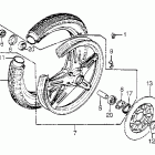 CB750A Front wheel 78