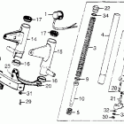 CB750K Передняя вилка