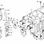 CB400A Воздухозаборник
