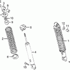 CB750F Задний амортизатор