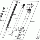 CB400A Передняя вилка
