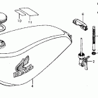 XL100 Топливный бак