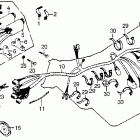CB750F Wire harness @ horn