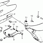 MT125R Обтекатели