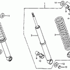 CB125S Rear shock absorber 76,78