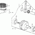 XL350 Коленвал и поршни