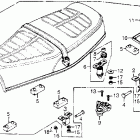 CB750K Сидение