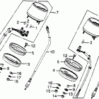 XL350 Speedometer @ tachometer