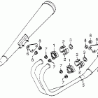 CB750A Глушитель