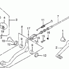 CR125M Педаль кик стартер