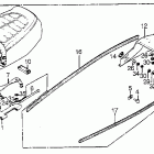 CB750F Сидение