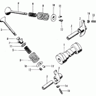 Z50A Распредвал и клапана
