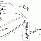 CB125S Fuel tank @ fuel valve 76,78