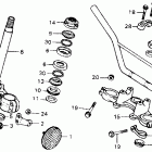 XL100 Handlebar @ top bridge @ stem