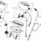 CB750A Speedometer @ pilot box