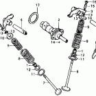 XL125 Распредвал и клапана