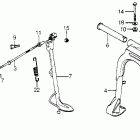 CB750A Подножка