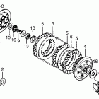 MT125R Сцепление