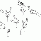 XL100 Shift drum @ spindle