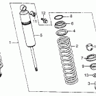 CR125M Rear shock absorber 78