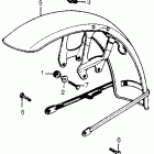 CB750K Переднее крыло