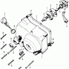 Z50A Крышка картера правая