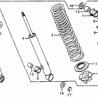 XL75 Rear shock absorber 77-78