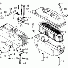 CB750K Воздухозаборник