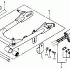 XR75 Swingarm @ drive chain