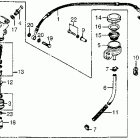 CB750F Задний торм цилиндр