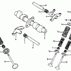 CB400A Распредвал и клапана
