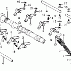 CB550K Распредвал и клапана