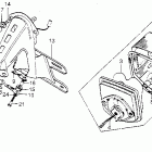 XL175 Фонарь задний