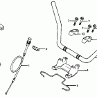CB400A Руль и панель переднего номера