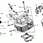 XR75 Cylinder head @ cylinder