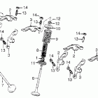CB750K Valve @ rocker arm