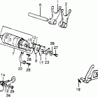 XL350 Gearshift @ spindle spindle