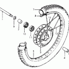 XR75 Переднее колесо