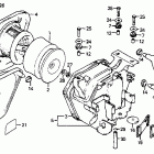 XL75 Air cleaner @ side cover 77-78