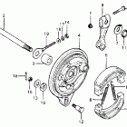 XR75 Задний тормоз