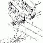 Z50A Crankcase @ oil pump